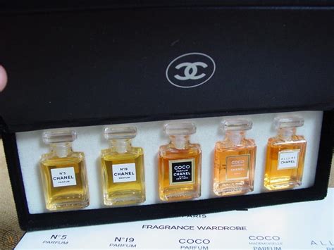 chanel miniature perfume gift set|Chanel coco mademoiselle gift sets.